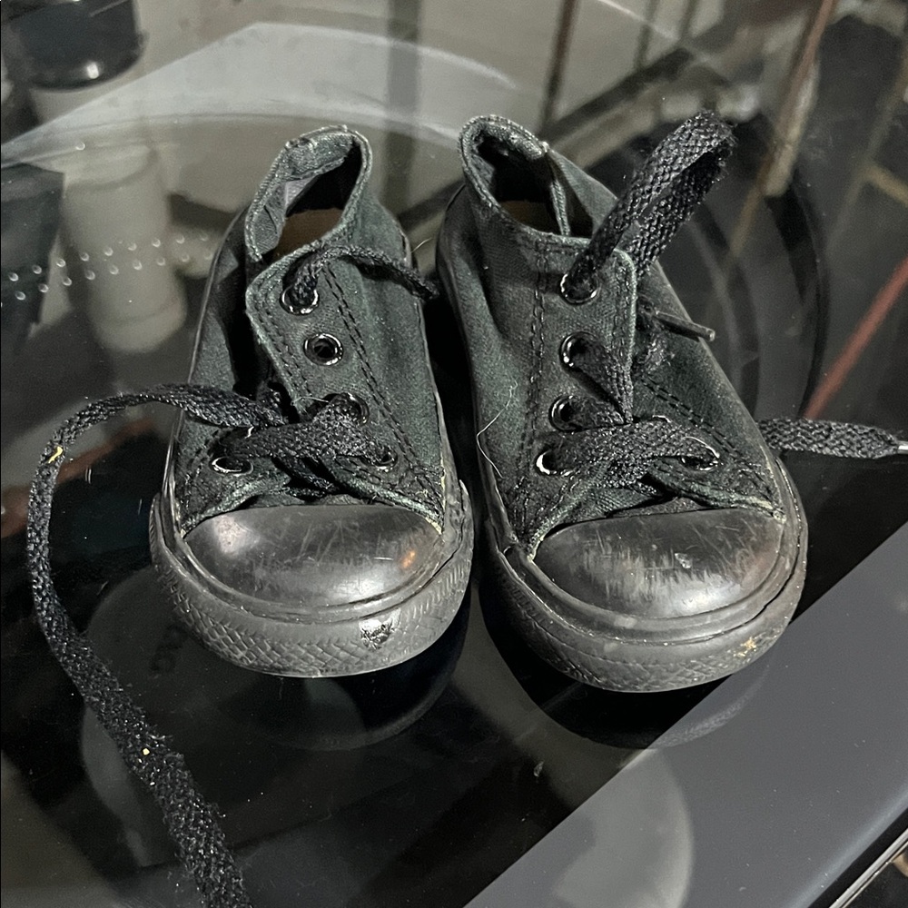 Converse Black Kids Sneakers